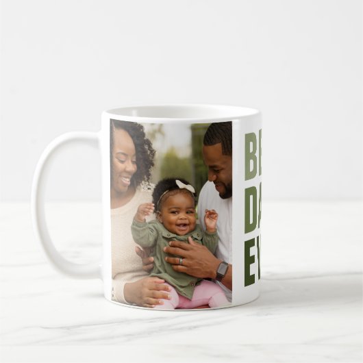 Het beste. Papa. Ooit. Vaderdag 2 Mok fotokoffie (Links)