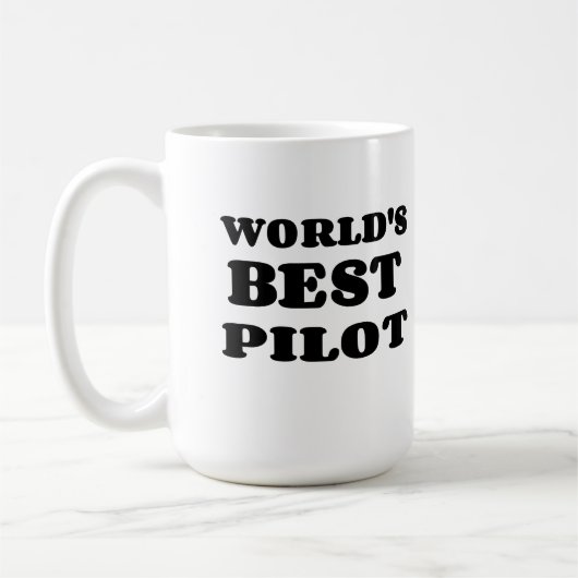 HET BESTE PILOT VAN DE WERELD KOFFIEMOK (Links)