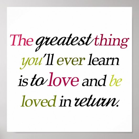 "Het beste..." Poster (Voorkant)