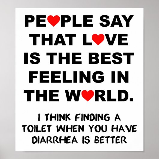 Het beste Poster van de Funny van het Aanvoelen (Voorkant)