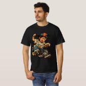 Het beste retro spel  t-shirt (Voorkant volledig)