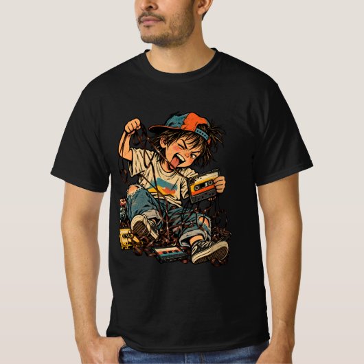 Het beste retro spel  t-shirt (Voorkant)
