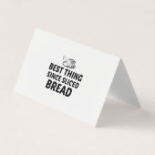 Het beste sinds gesneden brood visitekaartje (Voorkant)