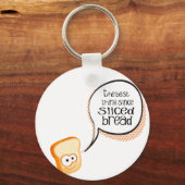 Het beste sinds gespleten brood sleutelhanger (Voorkant)