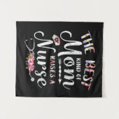 Het Beste Soort Moeder Vormt Een Verpleegster Wandkleed (Voorkant (horizontaal))