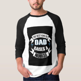 Het Beste Soort Papa Vormt Een Verpleegster Zwart  T-shirt