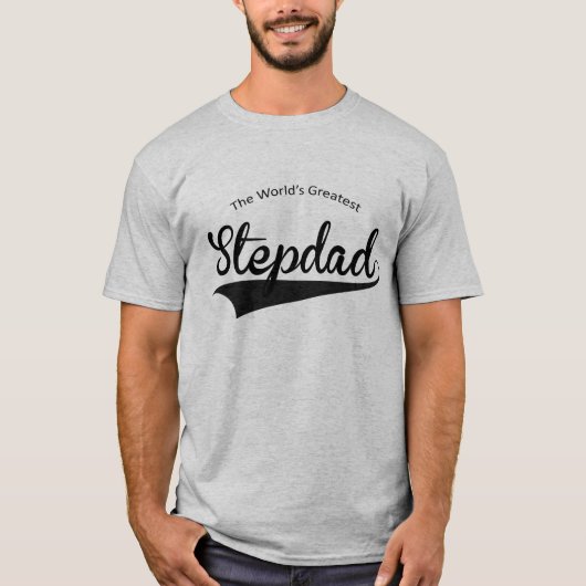 Het beste StepDad T-shirt ter wereld (Voorkant)