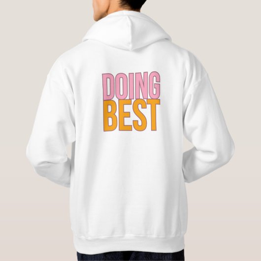 Het beste T-Shirt-design Hoodie (Achterkant)