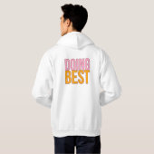 Het beste T-Shirt-design Hoodie (Achterkant volledig)