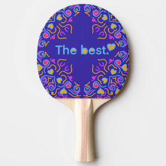 Het beste tafeltennisbatje