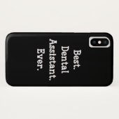 Het beste. Tandassistent. Ooit. Case-Mate iPhone Case (Achterkant (horizontaal))