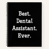Het beste. Tandassistent. Ooit. Notitieboek (Voorkant)