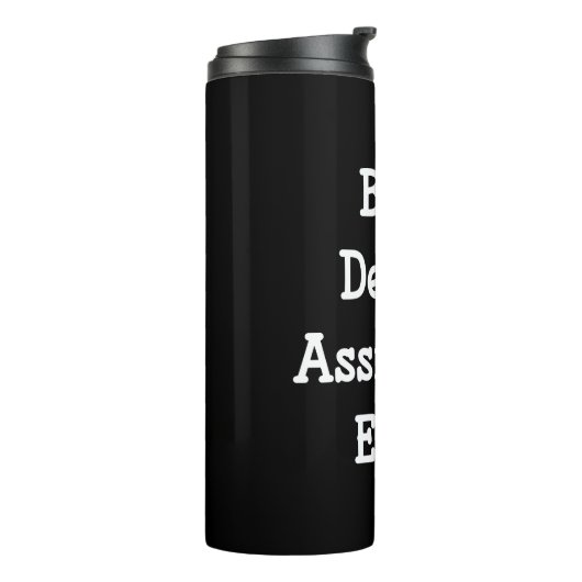 Het beste. Tandassistent. Ooit. Thermosbeker (Gedraaid links)