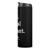 Het beste. Tandassistent. Ooit. Thermosbeker (Geroteerd rechts)