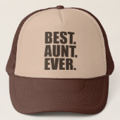 Het beste. Tante. Ooit. Trucker Pet (Voorkant)