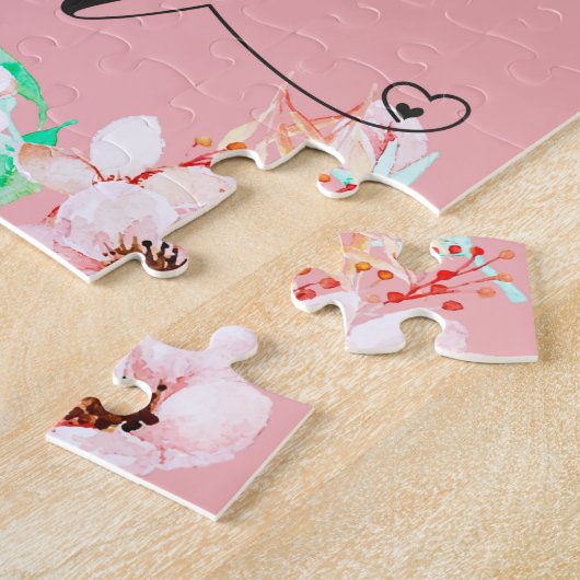 Het beste team ooit Kantoor Motivatie Citaat van h Legpuzzel (Zijkant)