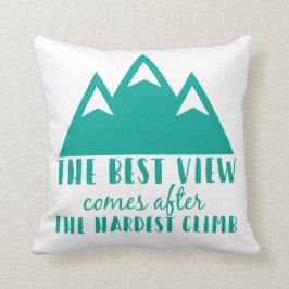 Het beste Uitzicht komt daarna, de moeilijkste kli Kussen