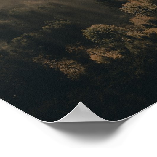 Het beste Uitzicht komt na hardste klim, stok Poster (Hoek)