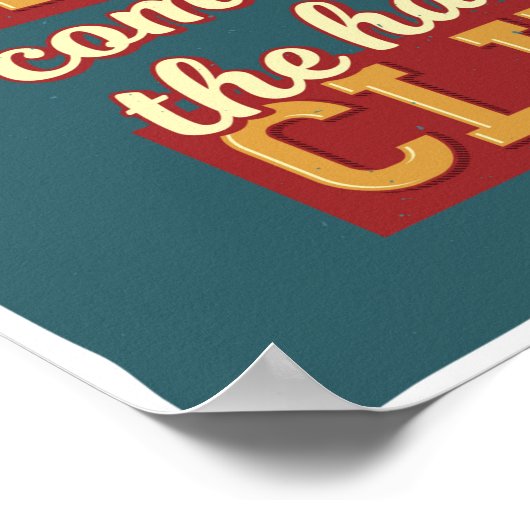 Het beste Uitzicht Poster (Hoek)