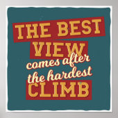 Het beste Uitzicht Poster (Voorkant)