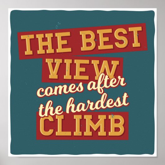 Het beste Uitzicht Poster (Voorkant)