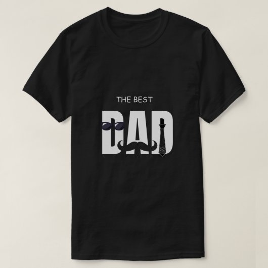 het beste vader t-shirt (Design voorkant)