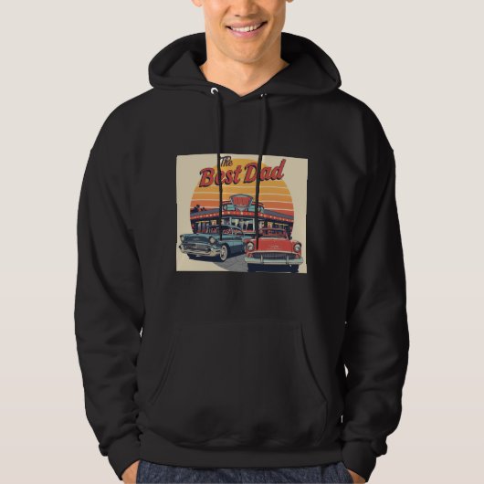 Het beste vaders diner hoodie (Voorkant)