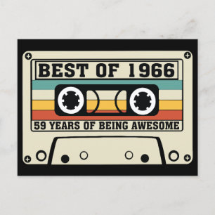 Het beste van 1966 59 jaar geweldige zijn feestdagenkaart