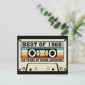 Het beste van 1966 59 jaar geweldige zijn feestdagenkaart (Staand voorkant)