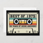 Het beste van 1975 feestdagenkaart (Voorkant / Achterkant)