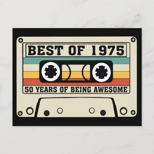 Het beste van 1975 feestdagenkaart (Voorkant)