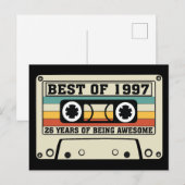 Het beste van 1997 26 jaar geweldige feestdagenkaart (Voorkant / Achterkant)