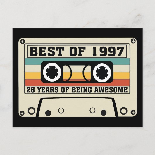 Het beste van 1997 26 jaar geweldige feestdagenkaart (Voorkant)