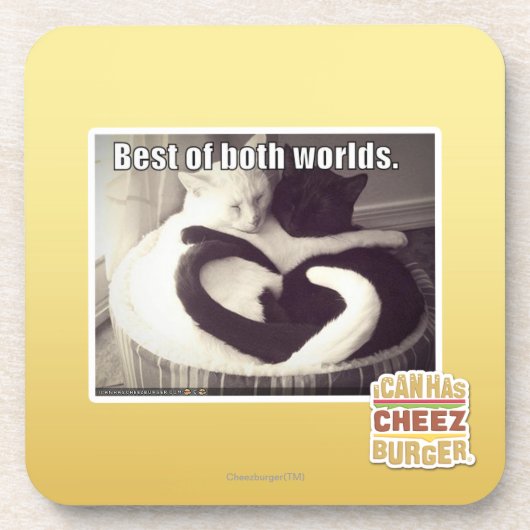 Het beste van beide werelden. onderzetter (Voorkant)