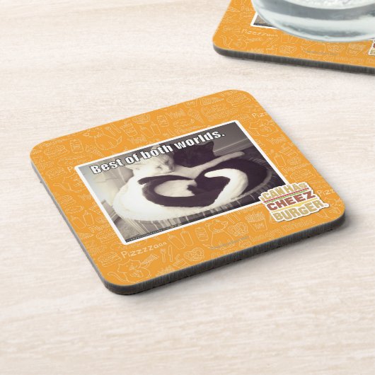 Het beste van beide werelden. onderzetter (Linkerzijde)