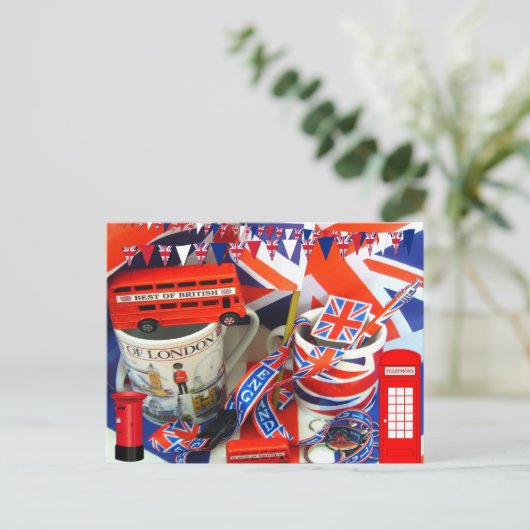 Het beste van British Souvenirs Briefkaart (Staand voorkant)