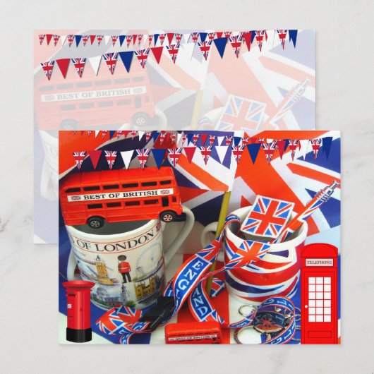 Het beste van British Souvenirs Briefkaart (Voorkant / Achterkant)