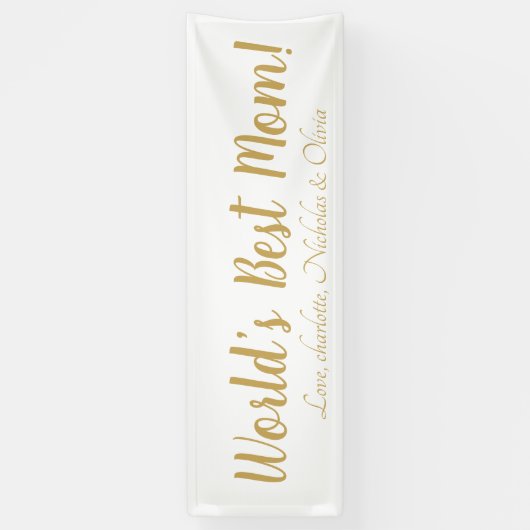 Het beste van de Mam gouden douanemanuscript van d Spandoek (Verticaal)