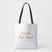 Het beste van de Mam gouden douanemanuscript van d Tote Bag (Voorkant)