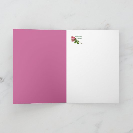 Het beste van de moederdag met het Ontwerp van he Kaart (Binnen)