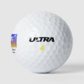 Het beste van de vaderdag wereld van de Kinderen Golfballen (Logo)