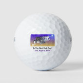 Het beste van de vaderdag wereld van de Kinderen Golfballen (Voorkant)