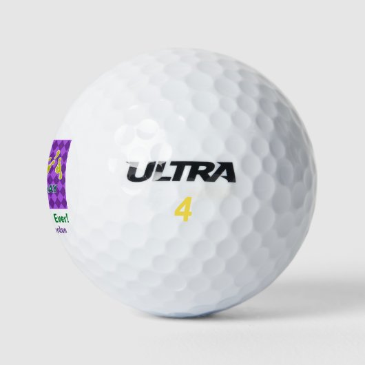 Het beste van de vaderdag wereld van de Kinderen Golfballen (Logo)