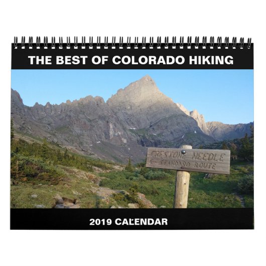 Het beste van Hiking Colorado: Agenda 2019 Kalender (Hoes)