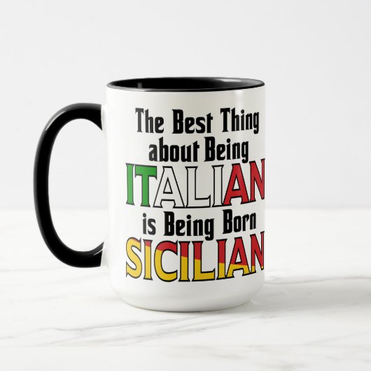 Het beste van Italiaans zijn Mok (Links)
