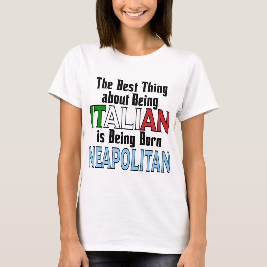 Het beste van Italiaans zijn T-shirt (Voorkant)