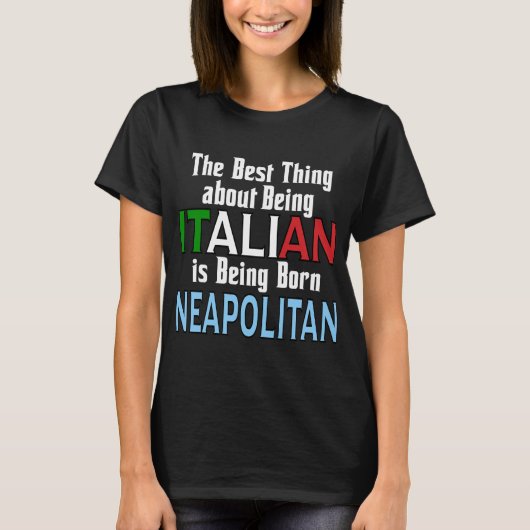 Het beste van Italiaans zijn T-shirt (Voorkant)