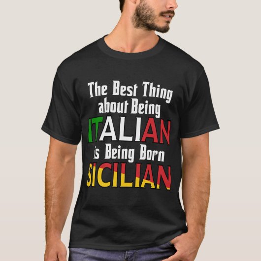 Het beste van Italiaans zijn T-shirt (Voorkant)