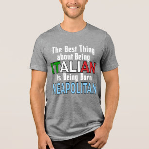 Het beste van Italiaans zijn Tri-Blend Shirt