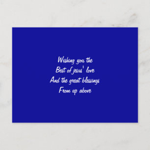 Het beste van Jezus liefde Briefkaart